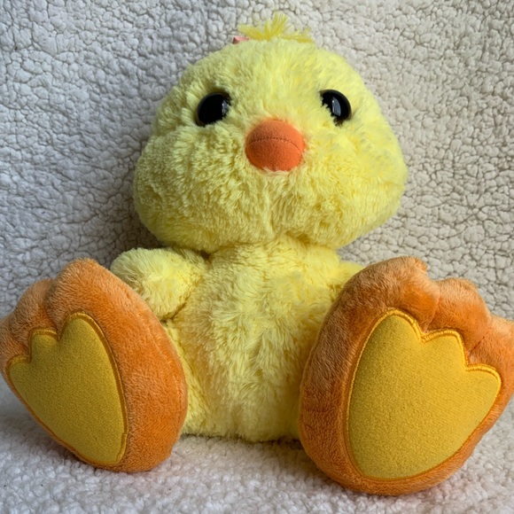 AURORA World 10 inch Taddle Toes Flapper Easter Chick Plush Stuffed Animal Toy - Picture 2 of 8